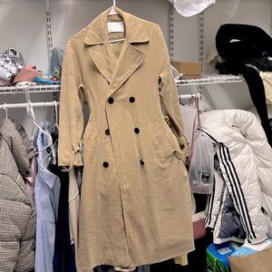 Zara wind coat double rows